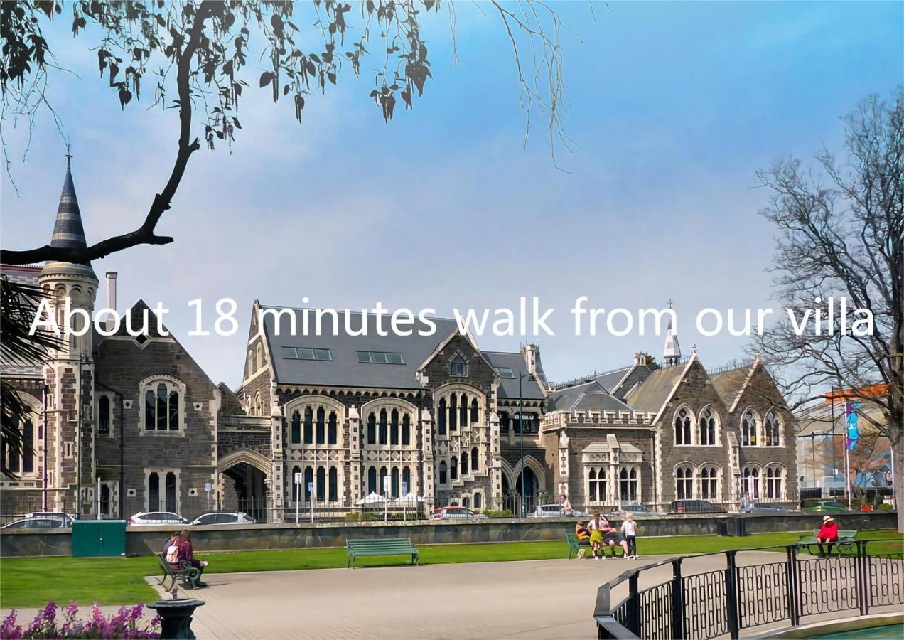 5 Large Bedroom Villas Suitable For 10People Christchurch Kültér fotó